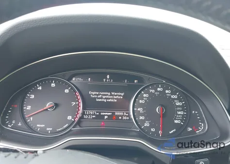 2017 Audi Q7 3.0T Premium z USA, uszkodzony, nr VIN WA1LAAF75HD001826